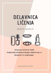 e-letak delavnica ličenja Kaja 2KL